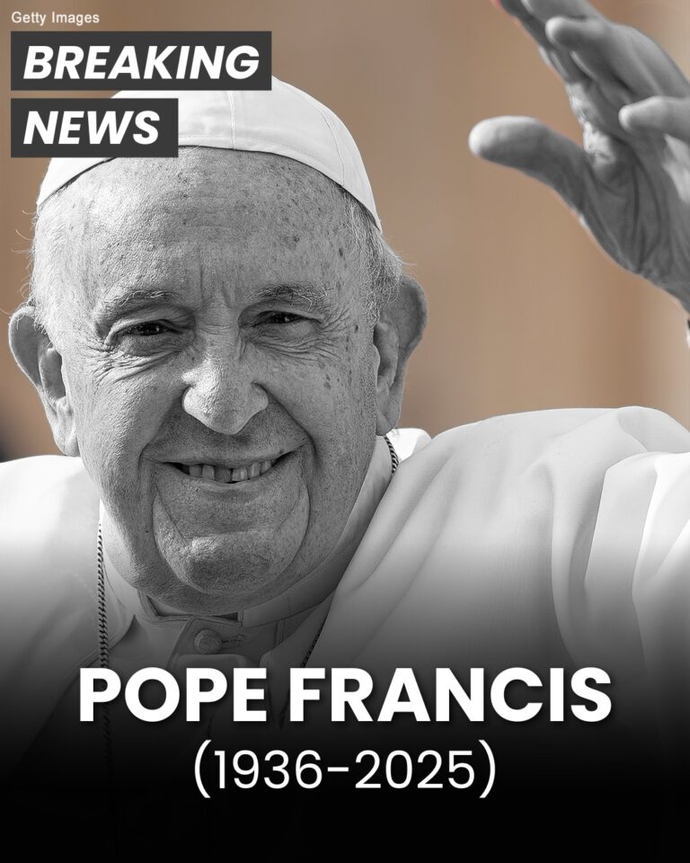 Pope Francis Has Passed Away At The Age Of 88, Sh0cking The World Just One Day After Easter