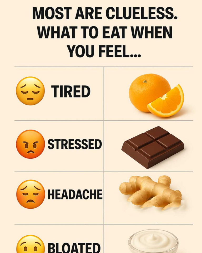 Most are clueless. What to eat when you feel