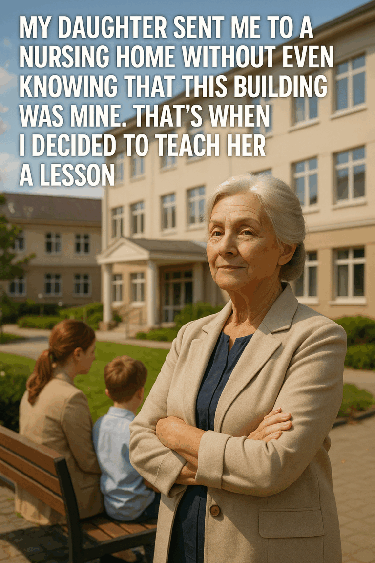My Daughter Sent Me To A Nursing Home Without Even Knowing That This Building Was Mine. That’s When I Decided To Teach Her A Lesson.