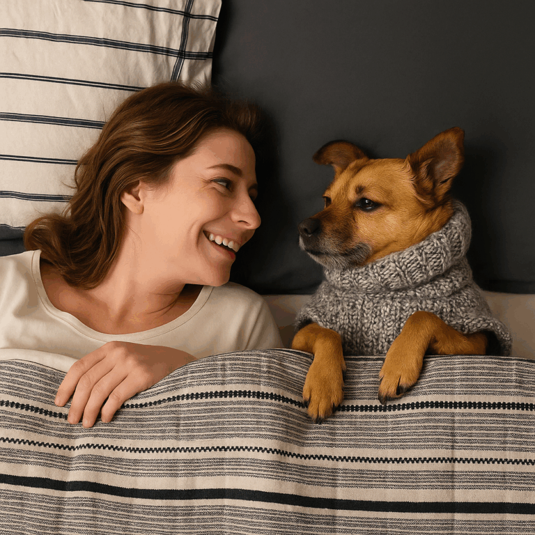 The Story Of How A Stray Dog Got A Stuffed Unicorn