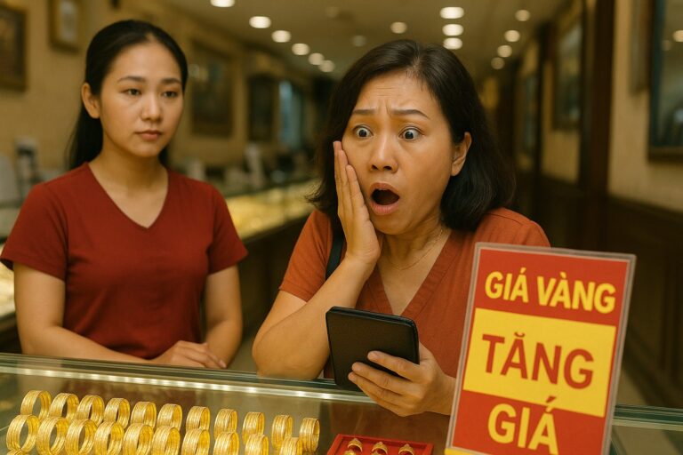 Giá vàng hôm nay 20/5/2025 vọt tăng trở lại, vàng SJC đắt thêm cả triệu đồng