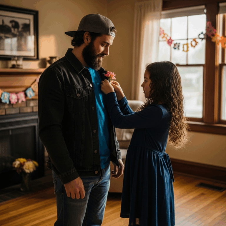 He was late to the daddy-daughter dance, but what came out of his mouth the moment he walked in left me speechless.