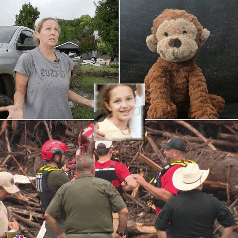 What This Grieving Mother Wants Most… Isn’t What You’d Expect. As rescue teams combed through the wreckage, all she asked for was her daughter’s favorite teddy bear—the one her little girl clung to every night before bed. “It still smells like her,” the mother whispered, clutching an old photo. “I just want to hold it one more time.”  She’s not asking for donations or sympathy—she’s begging for a piece of her child’s soul, lost in the chaos of the flood.  Now, volunteers and strangers across Texas are joining the search, sharing the photo of a worn-out, brown bear with a red ribbon.  One small toy. One mother’s last connection. One nation’s outpouring of love. Can this tiny bear be found? And if it is—can it bring even a moment of peace to a heart that’s shattered beyond repair?  👉 Full story below.
