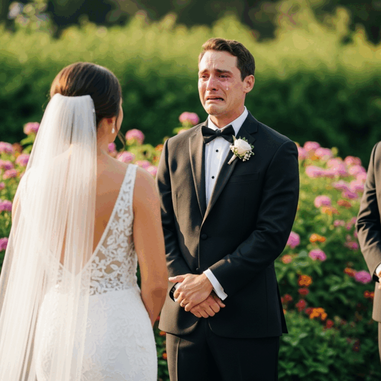 A blind man unexpectedly regains his sight at the exact moment his bride walks down the aisle. As he lays eyes on her for the very first time, he freezes—overwhelmed by the beauty he had only ever imagined.