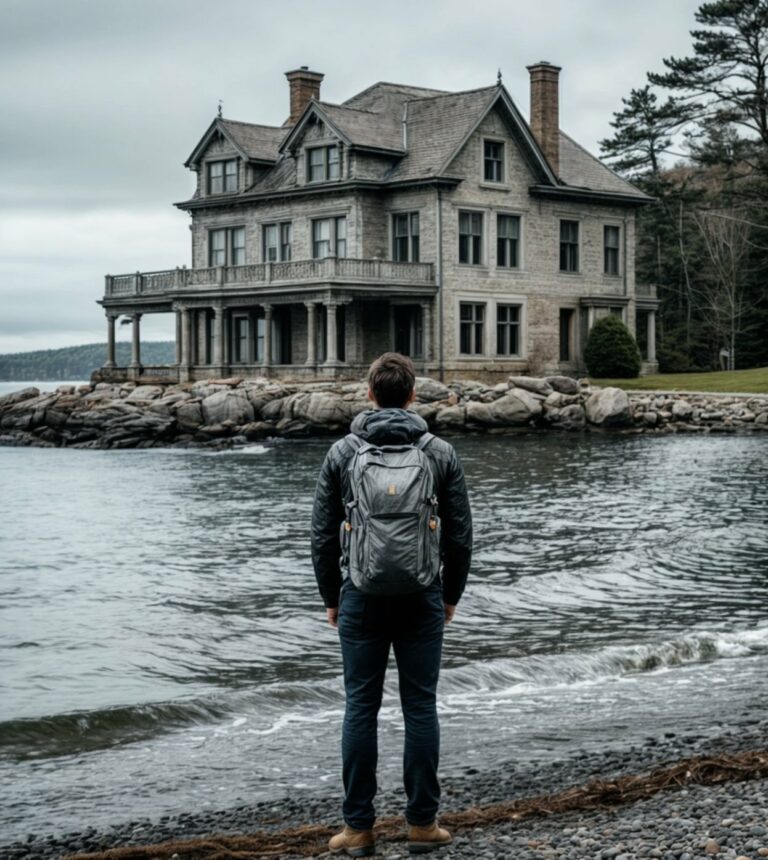 He Inherited A House Standing In The Middle Of A Lake… Yet What He Found Inside Completely Changed His Life.