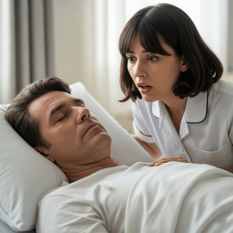 A young nurse bathed a man in a coma, but when one day she lifted the blanket, she was stunned by what she saw….