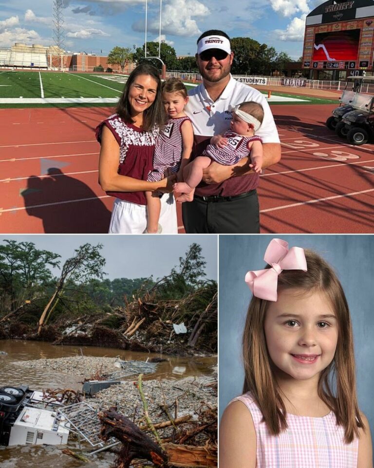 She was only eight. The beloved only daughter of a college football coach—now confirmed among the victims at Camp Mystic, swept away by the devastating Texas floods.
