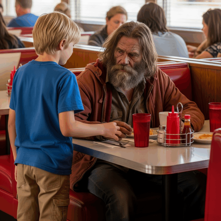 My Son Walked Up To A Stranger At The Diner—And Said Something I’ll Never Forget