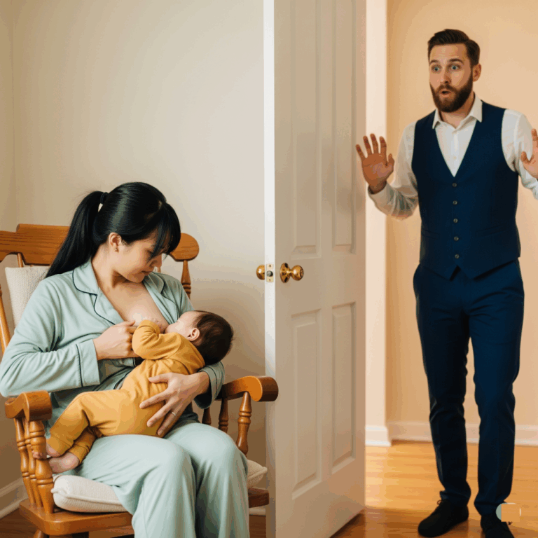 A Millionaire Lost His Wife When He Left His Baby With the Nanny and Came Back—He Froze at What He…