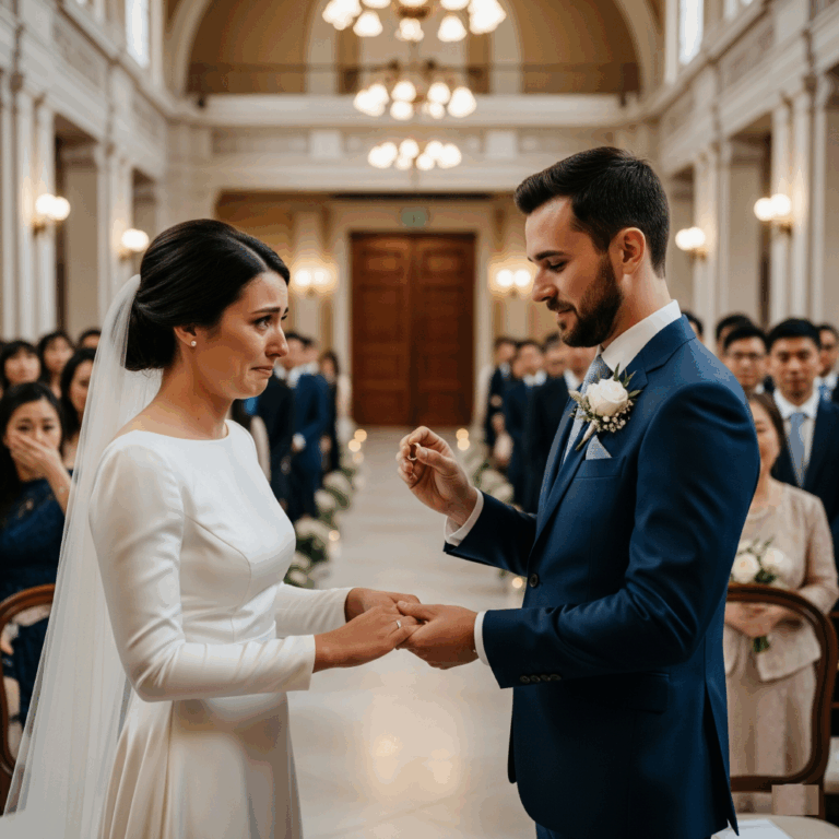 Everyone Mocked Her at the Wedding—Until the Groom Took Off His Ring.