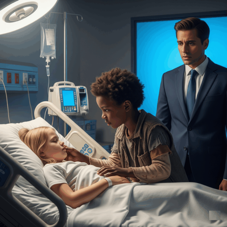 Homeless Black Boy Says He Can Wake Millionaire’s Daughter — What Happens Next Is Unbelievable!