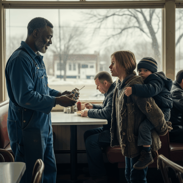 No one helped two homeless kids, until a Black man fed them—what happened next shocked everyone.