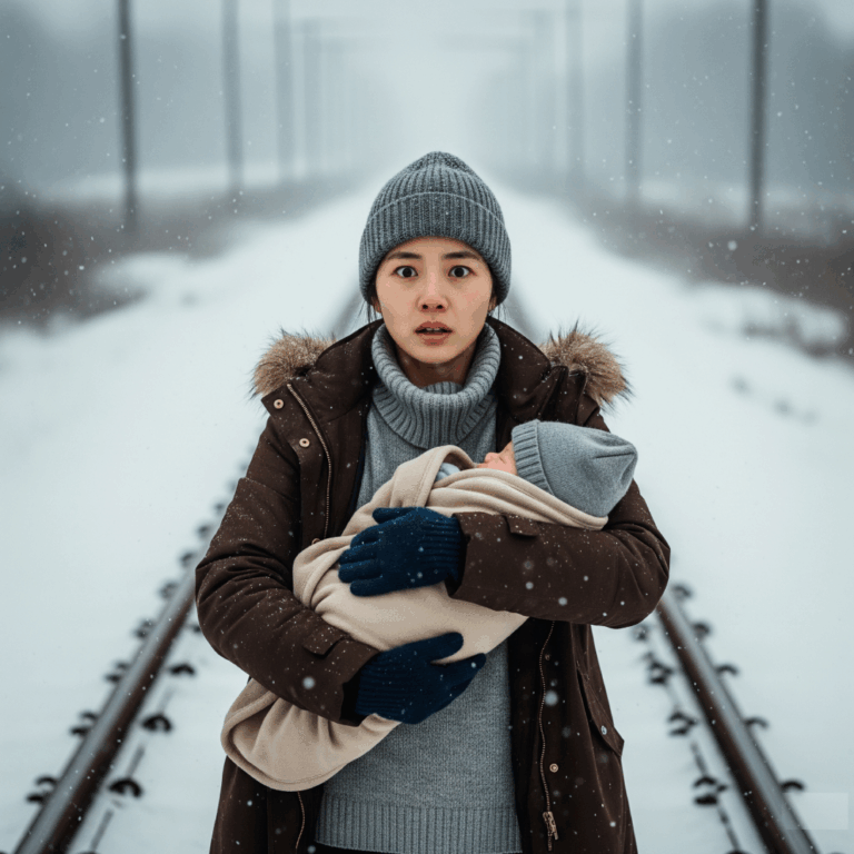 “I Found a Baby by the Tracks and Raised Her—25 Years Later, Her Relatives Arrived”