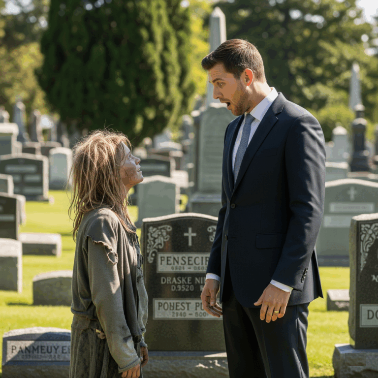 “Your wife is still alive,” the homeless girl said—then the billionaire immediately launched a shocking investigation.