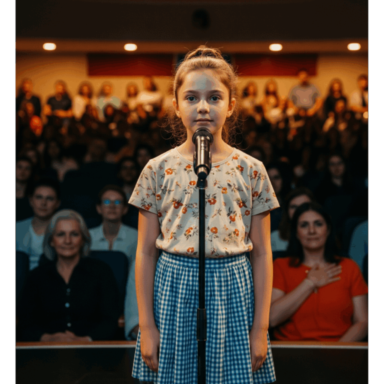 “A poor girl was asked to sing at school as a joke… but her voice left the room speechless!”