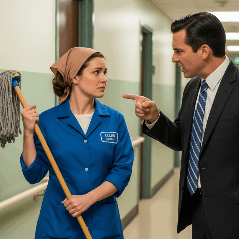 I Hid Behind a Mop and a Name Tag — To Learn What Really Happens at My Company! And That Uncovered the Truth I’d Missed for Years