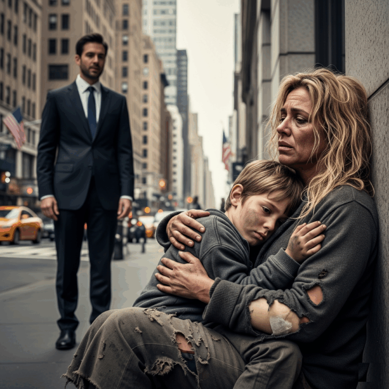 “Billionaire shocked when seeing his wife, the truth made him cry.”