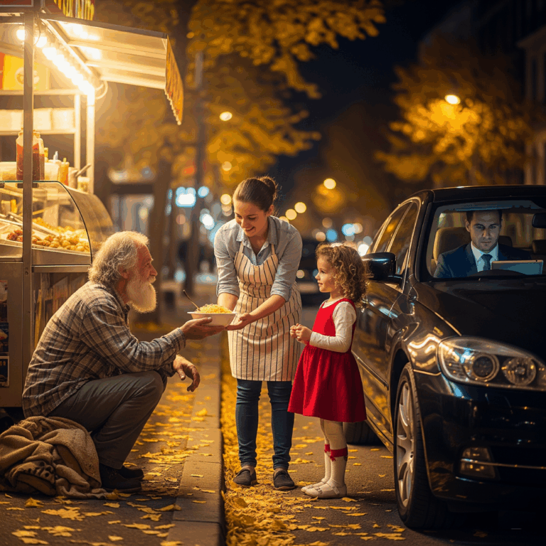 Single Mom Helps a Starving Elderly Man — She Had No Idea He Was the CEO’s Father!
