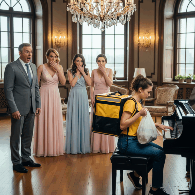 No Musician Could Impress the CEO — Until a Delivery Girl Walked In and Stunned Everyone!