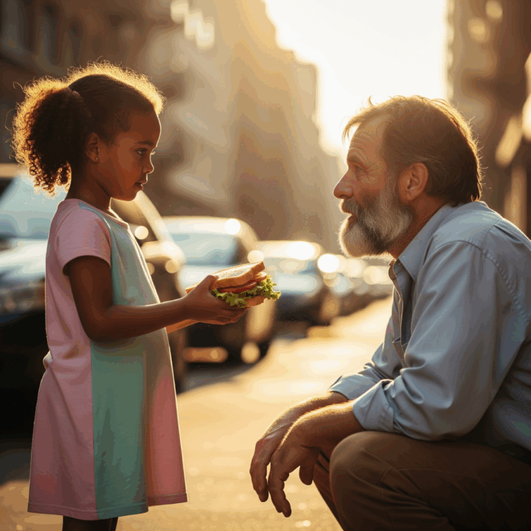 Poor BLACK Girl Gives A Sandwich To A Disguised MILLIONAIRE — He Shows Up In A ROLLS-ROYCE And…