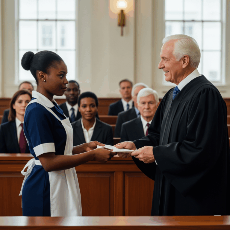 “Translate this and I’ll pay you” – The old judge mocked the Black woman, she stunned the entire courtroom.