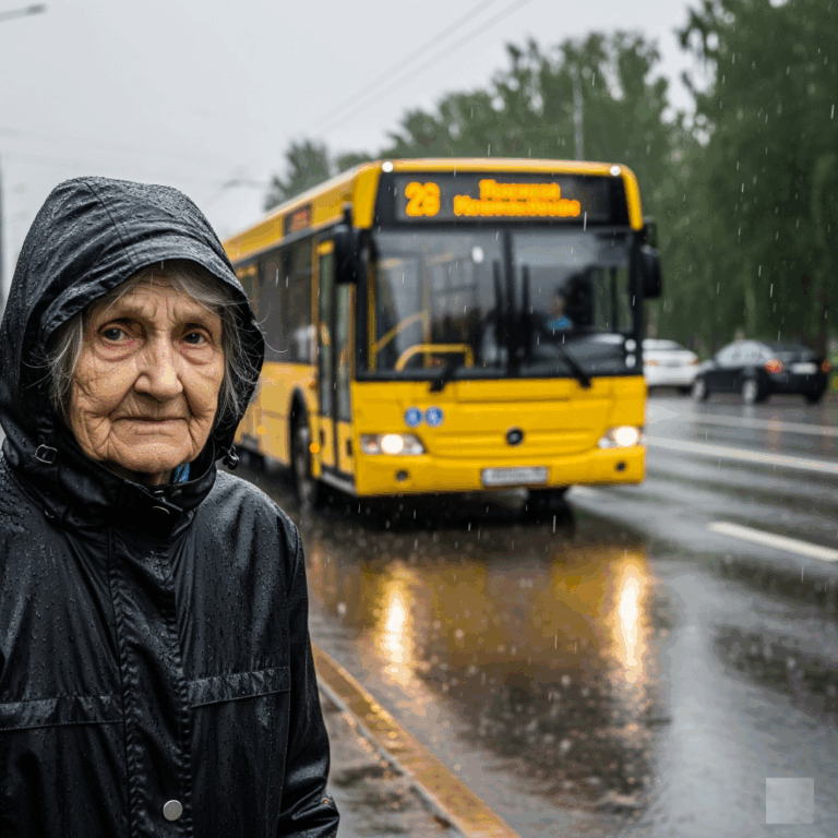 A bus driver kicked an 80-year-old woman off the bus because she hadn’t paid her fare. She gave a short reply, which left the driver and everyone on the bus completely speechless…