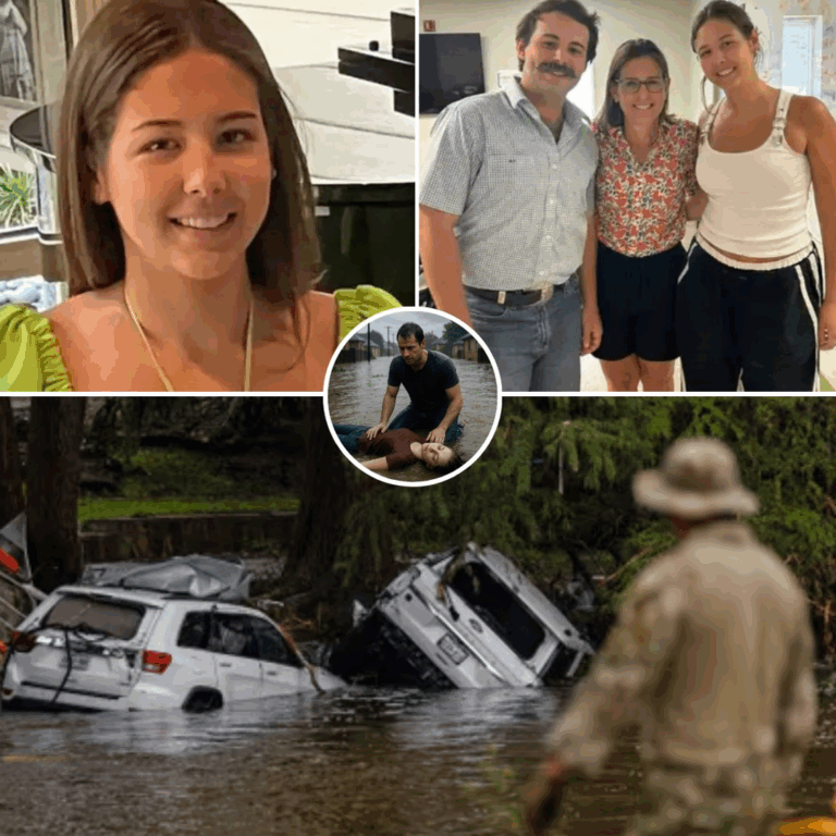 TEXAS FLOODS — Tragedy Unfolds A grieving father has shared the devastating final voice message he received from his young daughter—just moments before she was swept away by the raging floodwaters in Texas. Her words, filled with fear and love, are now all he has left.