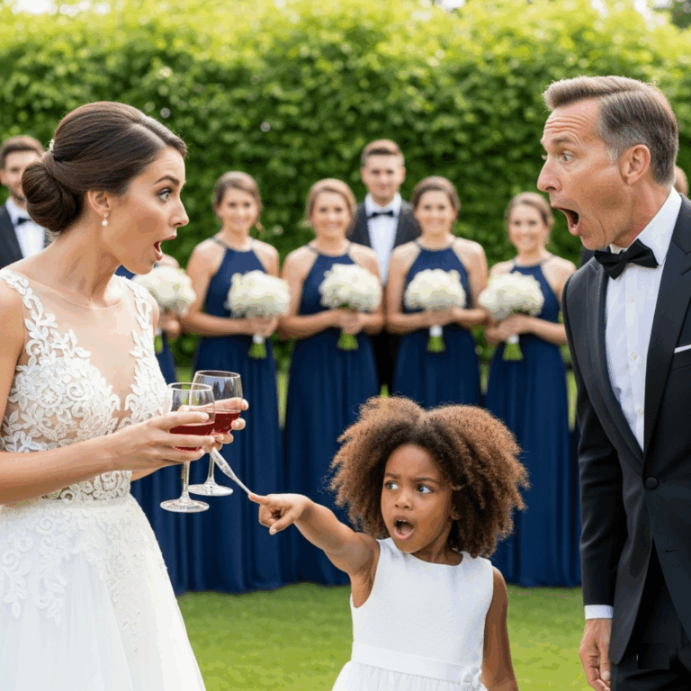 “Don’t Drink! That Wine Is Poisoned!” Black Girl Screams – Minutes Later,the Wedding Was Canceled