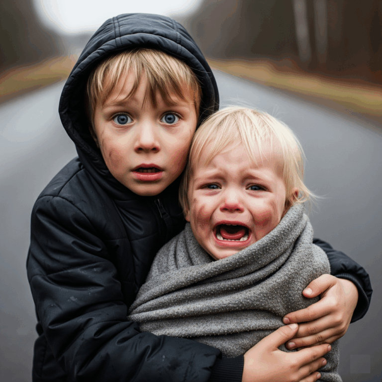 “Sir, Please Take my Baby Sister, She’s Starving” — The Man Turned Around and Froze in SHOCK!”