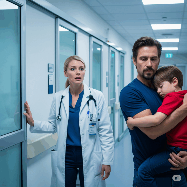 Single Father Takes Sick Son to Hospital — He’s Shocked When He Sees Who the Doctor Is!