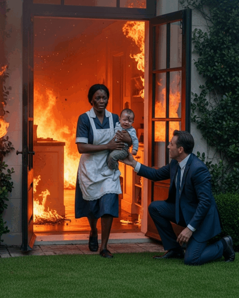 Flames Rose in the Mansion — But What the Maid Carried Out Left Everyone Speechless