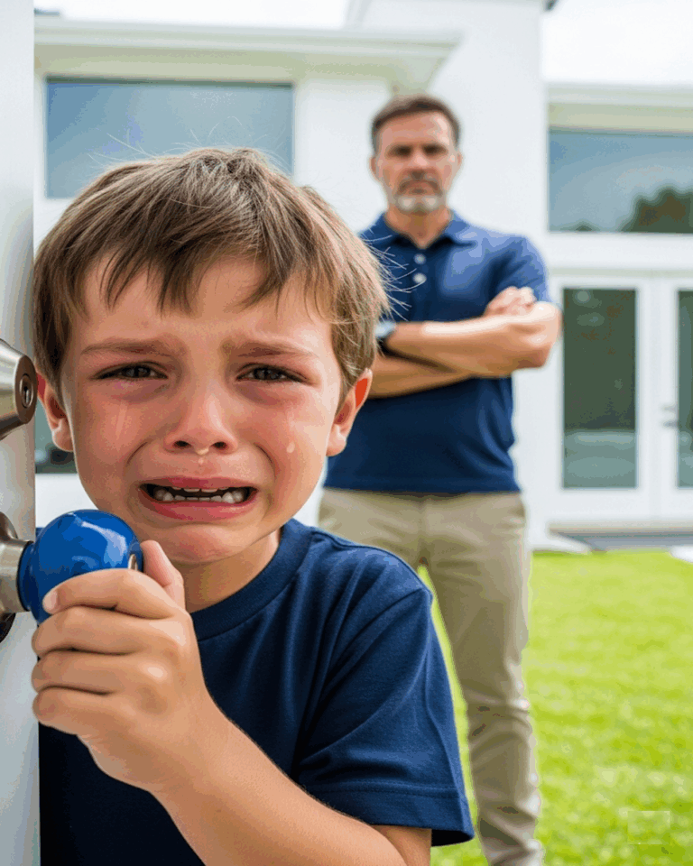 “After My Wife Died, I Threw Out Her Son Because He Wasn’t My Blood — 10 Years Later, a Truth Was Revealed That Shattered Me.”