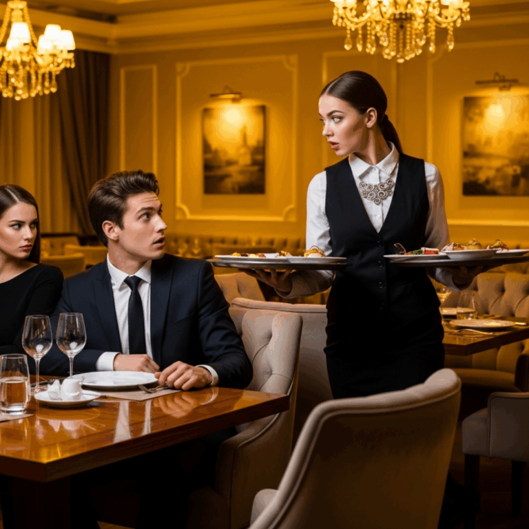 She Thought He Was Flirting With the Waitress… But the Truth Broke Her Heart