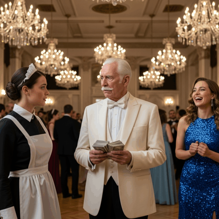 “Arrogant Millionaire Dares Waitress to Dance — She Steals the Spotlight Seconds Later!”