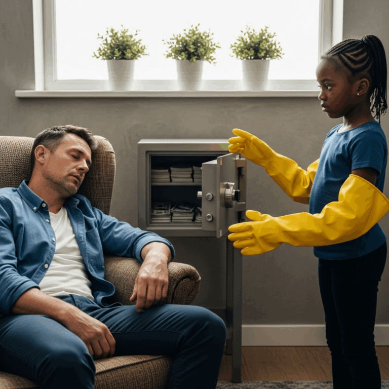 BILLIONAIRE Pretends to Sleep to Test Maid’s Kid… and Freezes Seeing What She Does