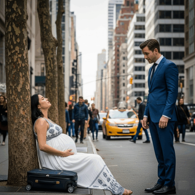 “I Have Nowhere to Go,” Said the Pregnant Woman… But the Millionaire Did Something Unexpected