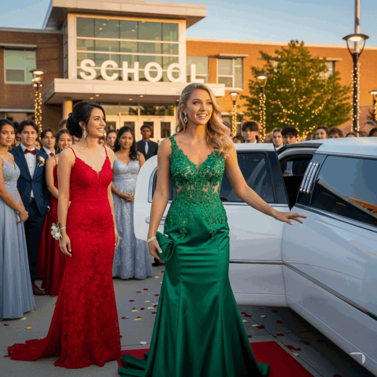 They Mocked Me as the Janitor’s Daughter Every Day — But On Prom Night, I Arrived in a Gown and Limousine That Left Everyone Speechless