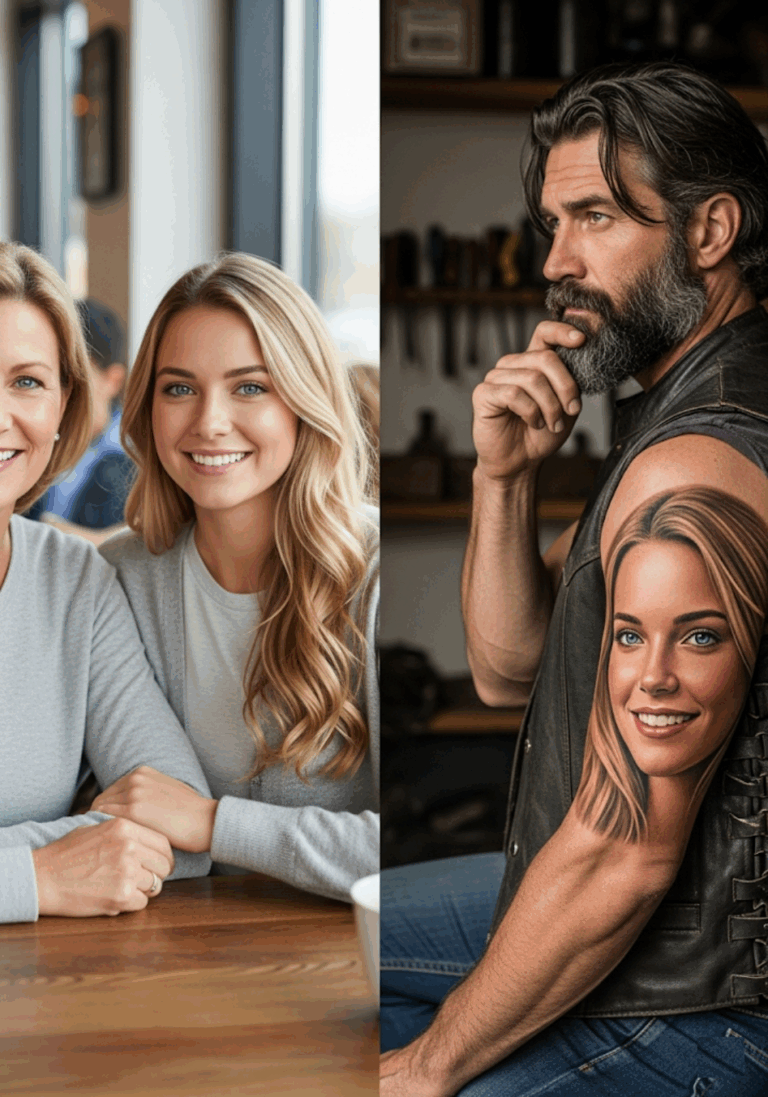 Daughter Went Missing on Road Trip, 8 Years Later Mom Spots a Biker at a Pub and Sees…