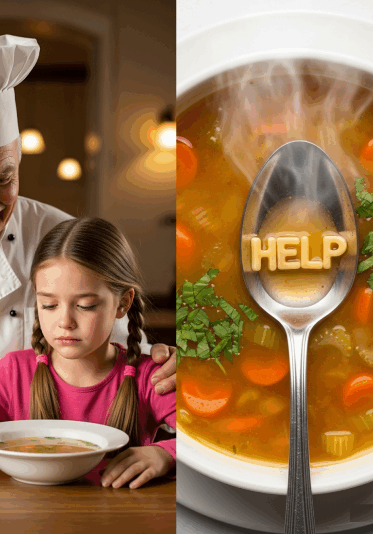 Chef Notices Millionaire’s Daughter Acting Strangely, Then He Sees Her Leftovers…