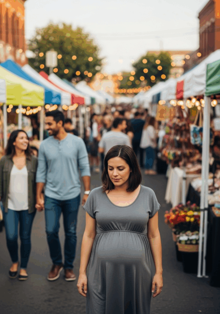 About to give birth, a wife goes shopping alone for their baby’s things—only to unexpectedly see her husband at the market with his mistress. One single message from her shakes the man to his core…