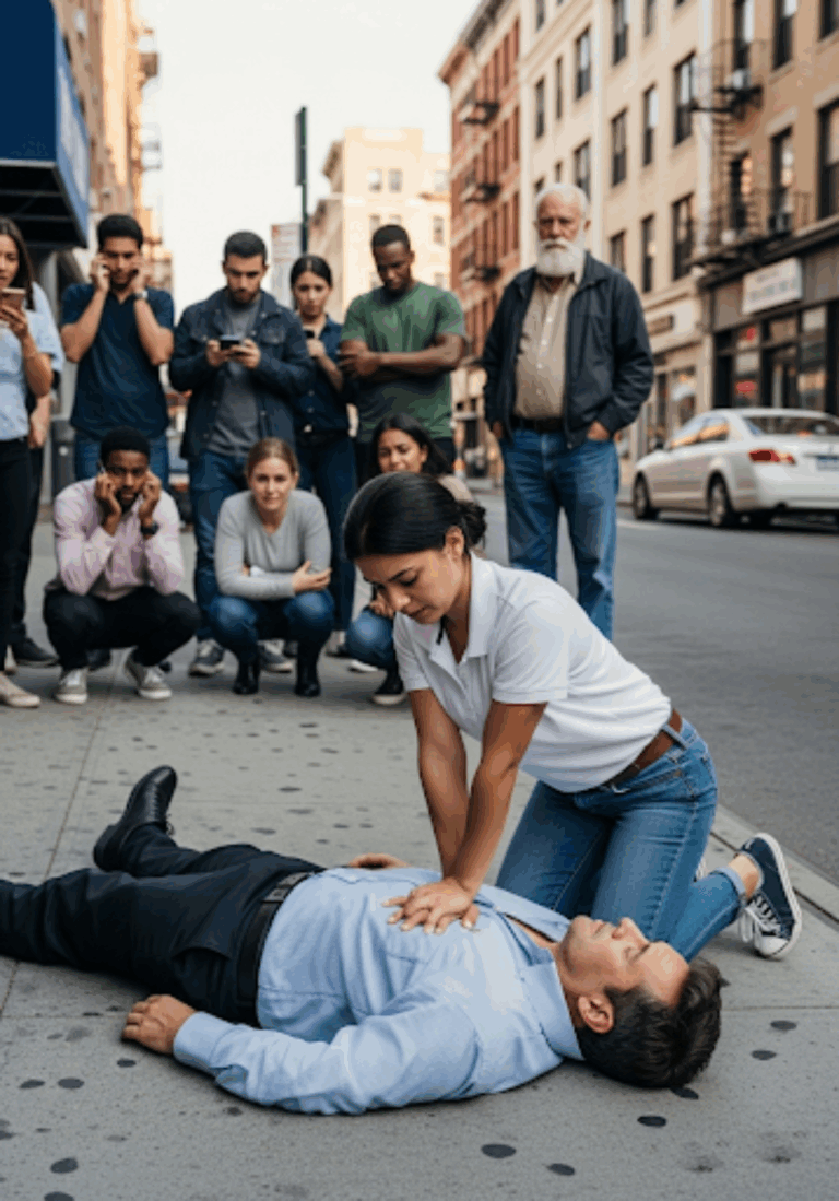 Young woman misses interview to save man’s life — hours later, she finds out who he really is.