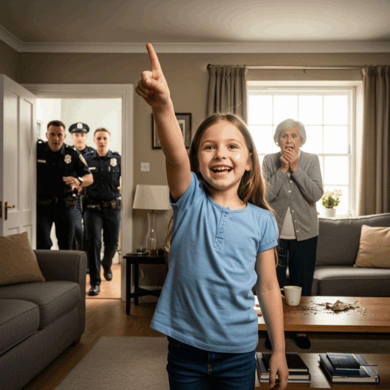 “There’s Red Dripping From The Ceiling!” The Little Girl Said, And The Police Immediately Searched