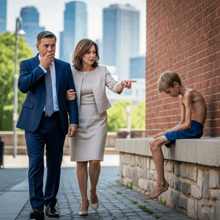 “He Looks Like Your Lost Son,” Said the Millionaire’s Fiancée — What Happened Next Shocked Everyone