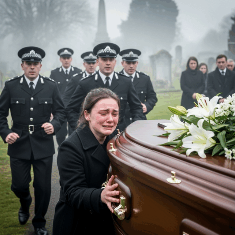 During the funeral, police stormed in, opened the casket, and discovered a shocking truth…