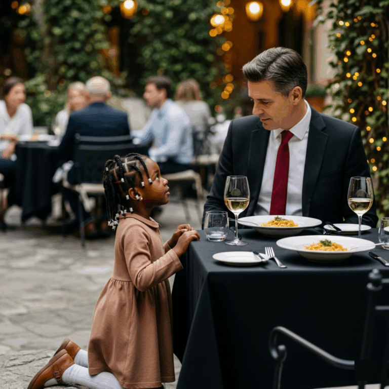 “Do you have any leftovers?” the hungry child whispered? The billionaire’s answer made everyone cry…