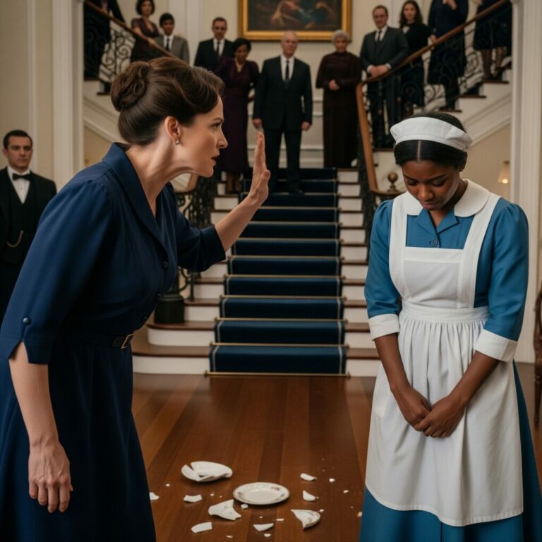 No Maid Lasted with the Billionaire’s New Wife — Until a Black Maid Did the Impossible. ‘You clumsy idiot!’ The sharp crack of a slap echoed through the marble hall. But little did anyone know… this maid would not only endure, she would change the destiny of the entire billionaire family.
