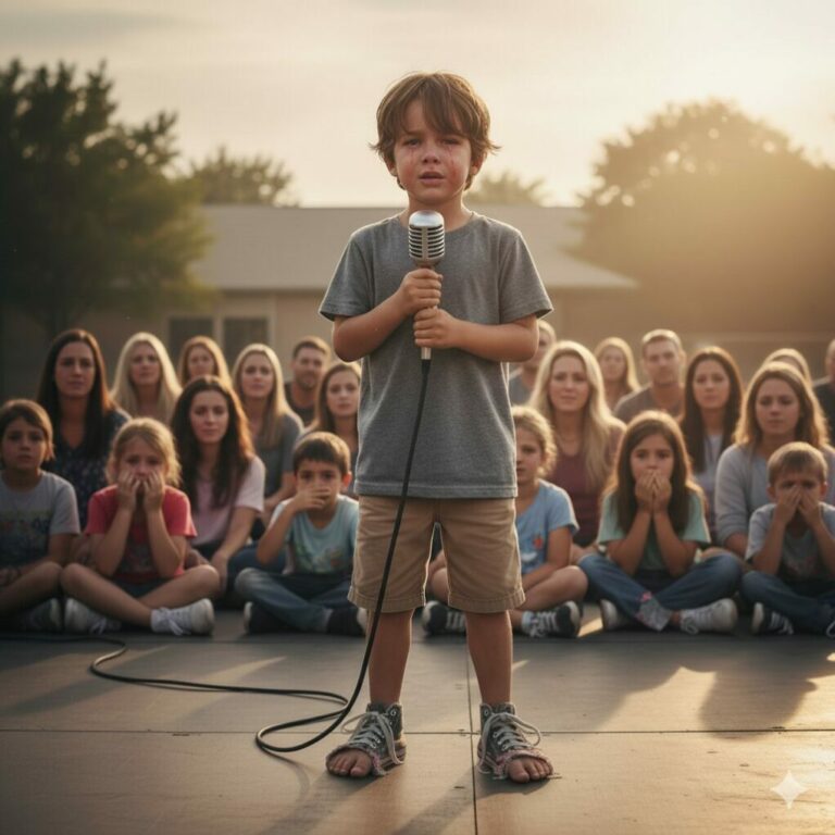 The Boy Who Sang in Tattered Shoes…