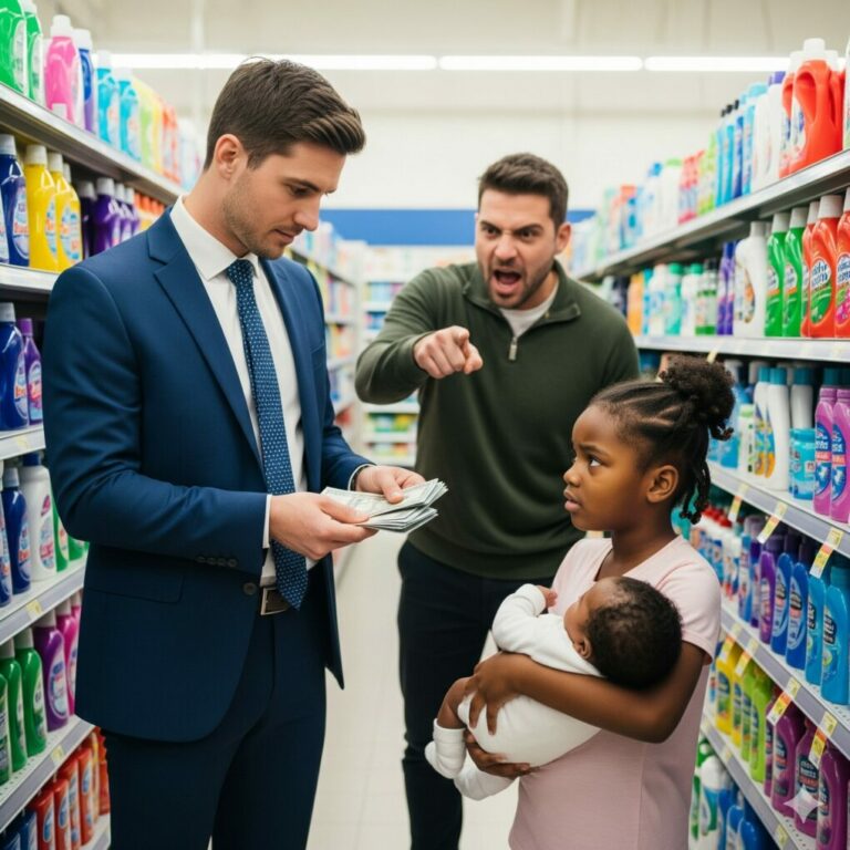 “I Promise to Pay When I Grow Up” – Black Girl Asks Millionaire for Milk, His Response Shocks All…