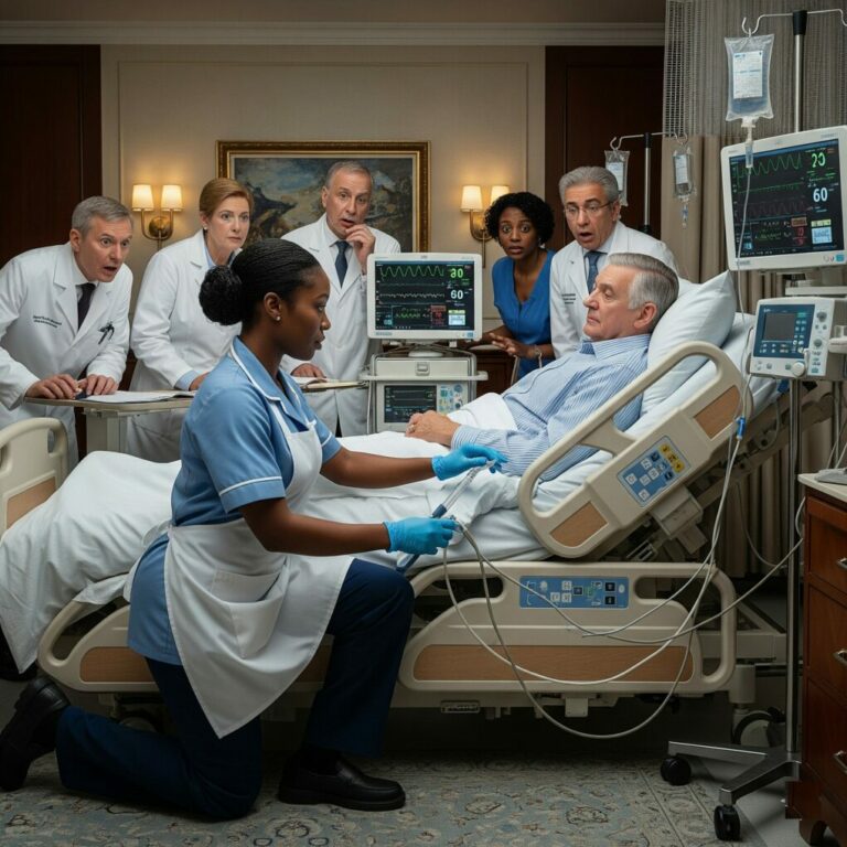 Twenty Doctors Can’t Save a Billionaire — Then the Black Housekeeper Spots What They Missed…