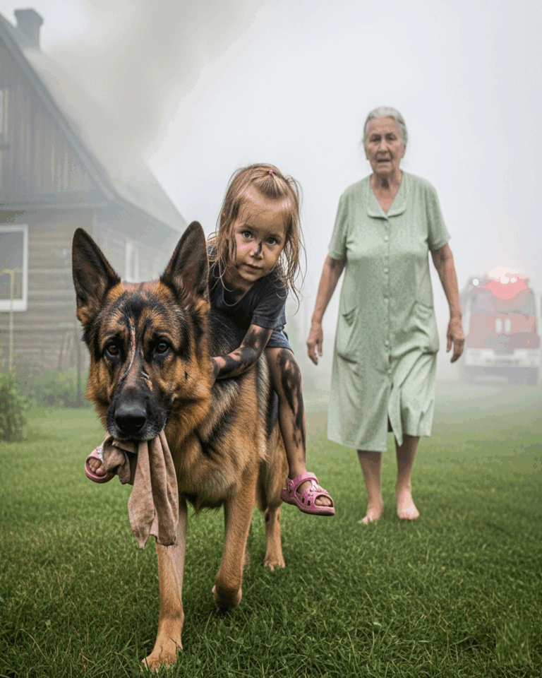 No one entered the burning house. And then, the whole neighborhood fell silent as they wondered who entered first…